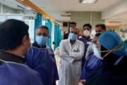 گزارش تصویری بازدید معاون درمان وزارت بهداشت از بیمارستان ضیائیان